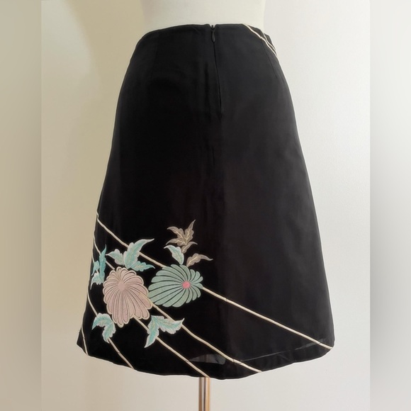 FRENCH CONNECTION embroidered skirt a-line - Picture 3 of 5